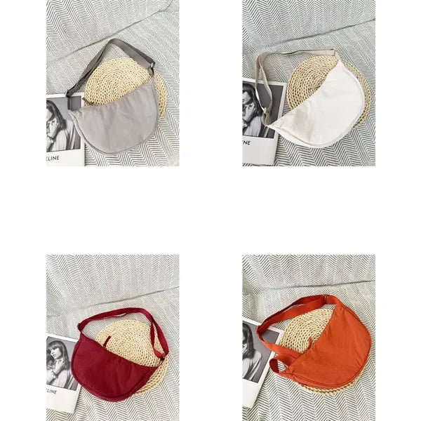 Travel Lightweight Crescent Crossbody Sling Shoulder Bag