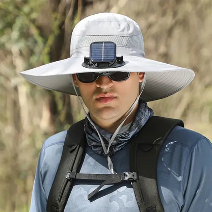 Wide Brim Bucket Fan Hat