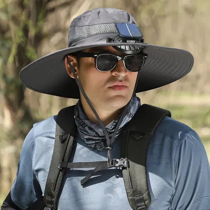 Wide Brim Bucket Fan Hat