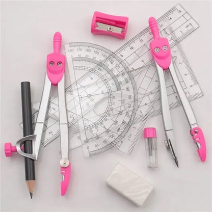 10 Piece Math Geometry Kit Sets