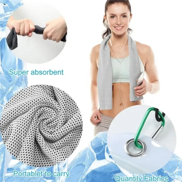 Microfiber Cooling Towels for Neck and Face