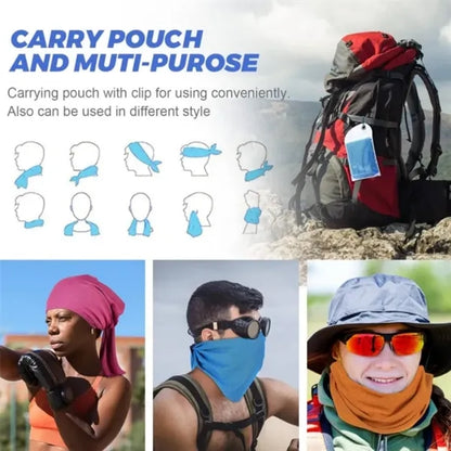 Microfiber Cooling Towels for Neck and Face