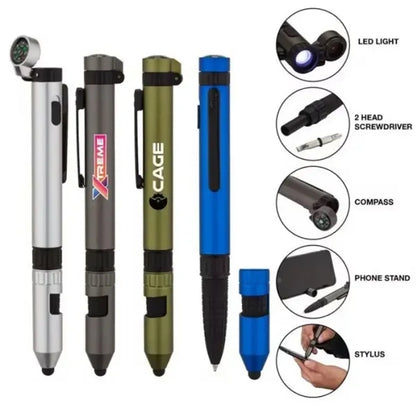 Multifunctional Ballpoint Pen with Lighted for Camping