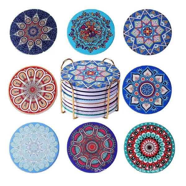 Round Ceramic Coaster