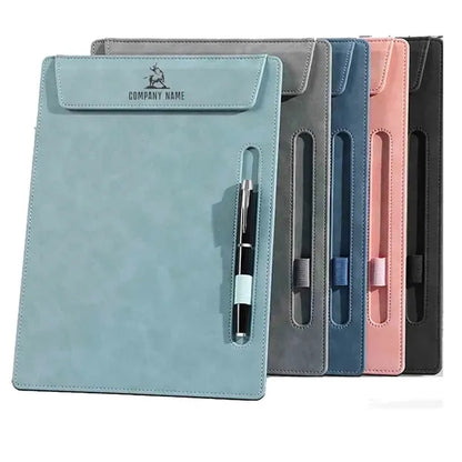 PU Leather Writing Clip Board