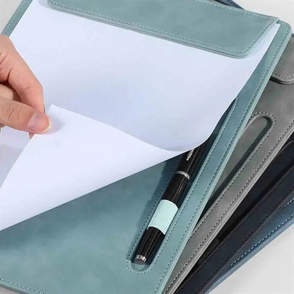 PU Leather Writing Clip Board