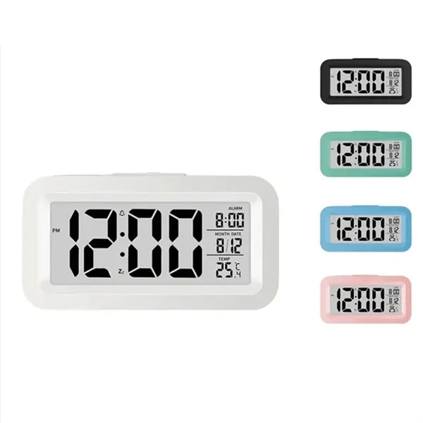 Battery-Operated LED Digital Alarm Clock