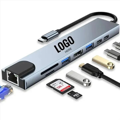 8 in 1 USB-C Multi-Port Adapter