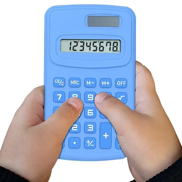 Colorful Mini Solar Cell Shatterproof And Durable Calculator