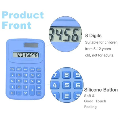 Colorful Mini Solar Cell Shatterproof And Durable Calculator