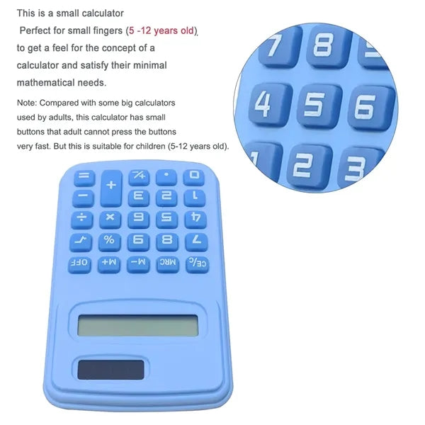 Colorful Mini Solar Cell Shatterproof And Durable Calculator