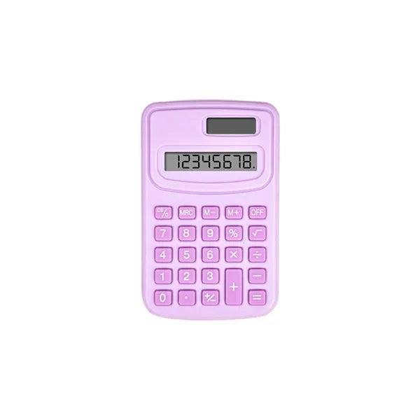 Colorful Mini Solar Cell Shatterproof And Durable Calculator