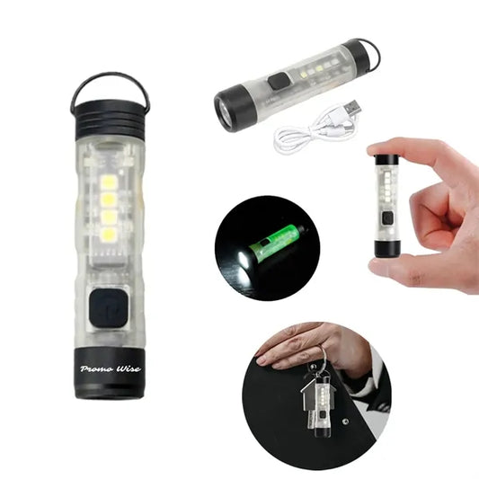 Multifunctional Magnetic Mini Strong Light Flashlight