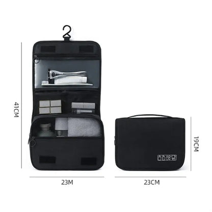 Hanging Travel Toiletry Bag with Dry Wet Separation