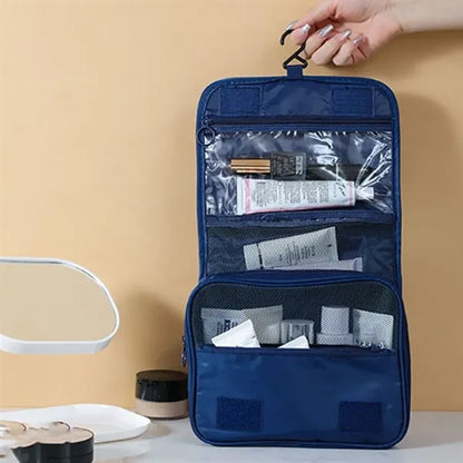 Hanging Travel Toiletry Bag with Dry Wet Separation