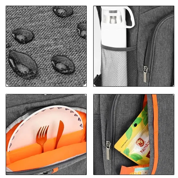 24 Can Cooler Backpack ( 11.4" X 16.5" X 7.5" )