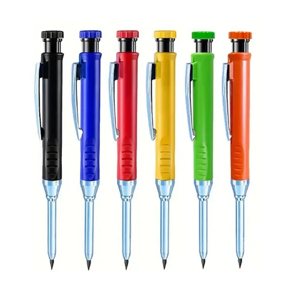 Deep Hole Marker Pen with Built in Sharpener