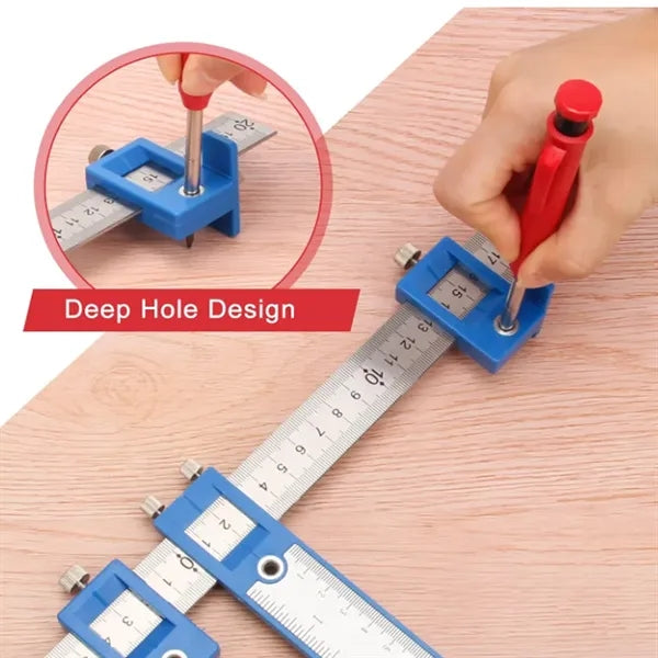 Deep Hole Marker Pen with Built in Sharpener
