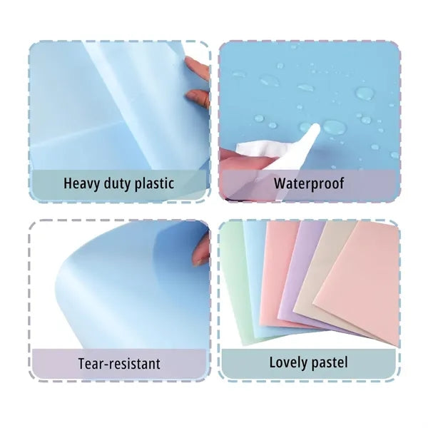Durable Folders With Pocket School Office File Organizer