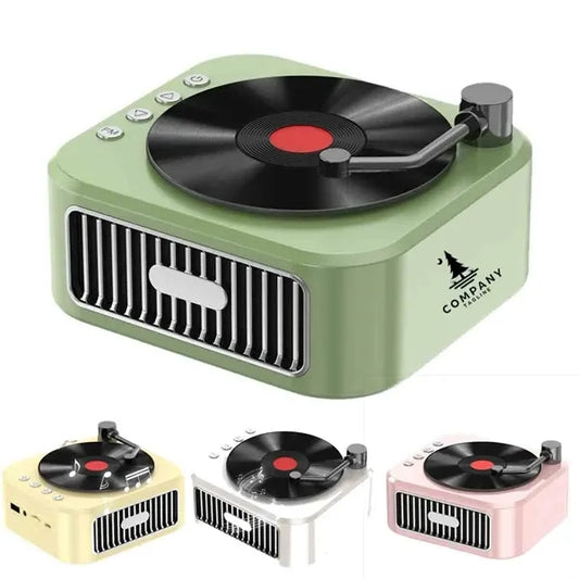 Portable Vintage Bluetooth Speaker