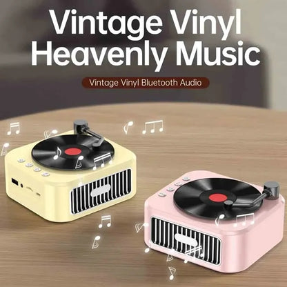 Portable Vintage Bluetooth Speaker