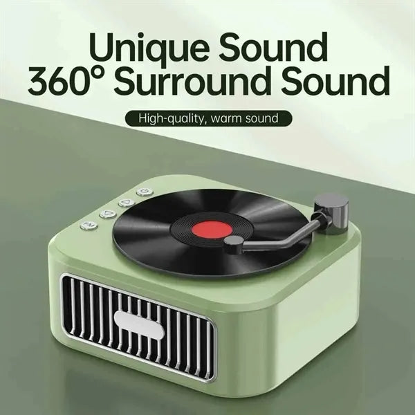 Portable Vintage Bluetooth Speaker