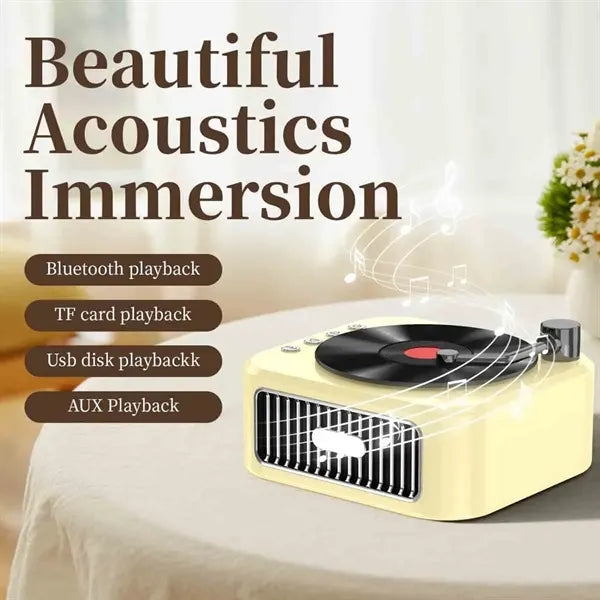 Portable Vintage Bluetooth Speaker