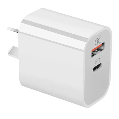 PD20W Fast Charging Head Quick Charger qc3.0