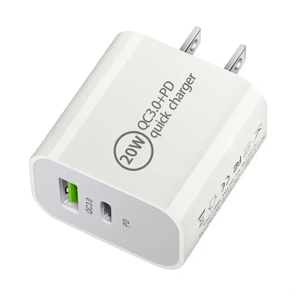 PD20W Fast Charging Head Quick Charger qc3.0