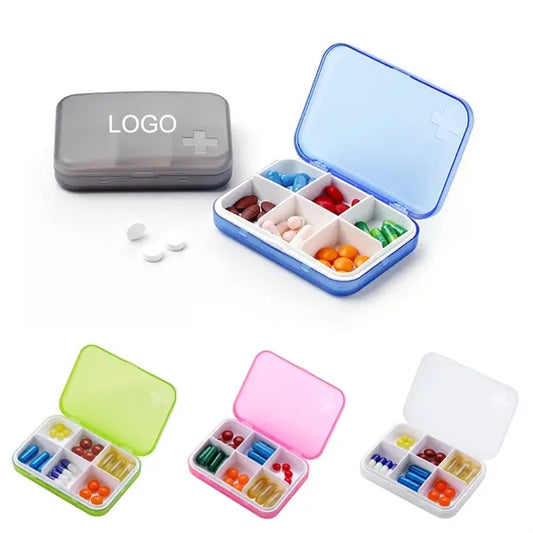 Portable Slim Pill Organizer Box for business trips