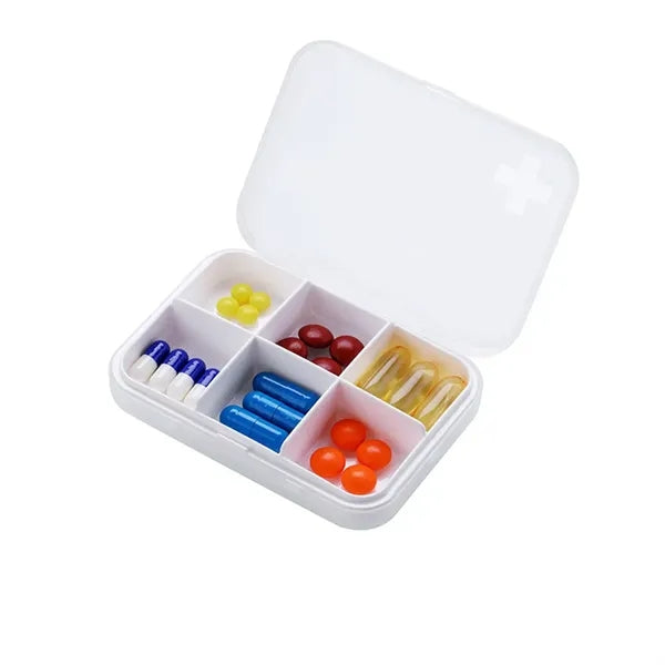 Portable Slim Pill Organizer Box for business trips
