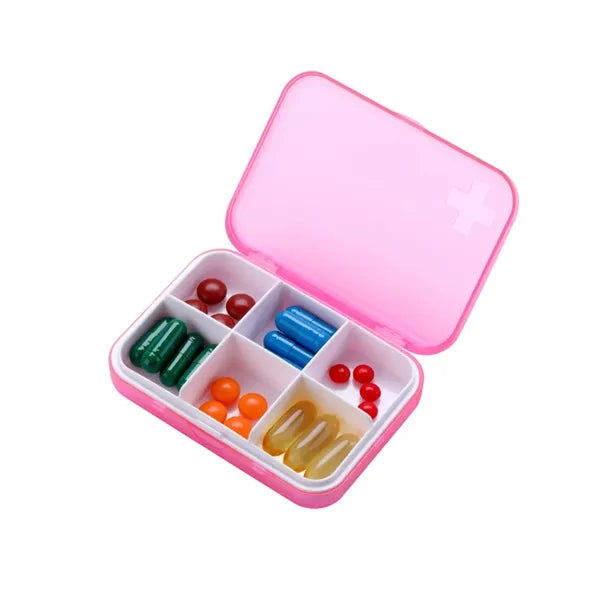 Portable Slim Pill Organizer Box for business trips