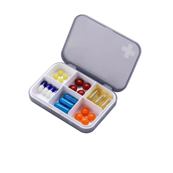 Portable Slim Pill Organizer Box for business trips