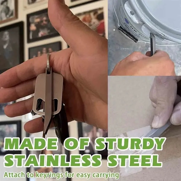 Titanium Crowbar EDC Keychain