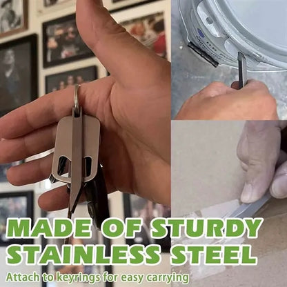 Titanium Crowbar EDC Keychain