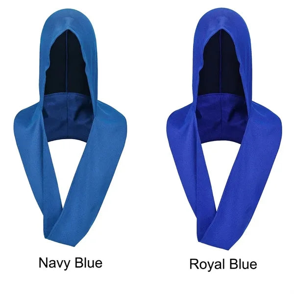 19" x 30" U shape Cold Neckerchief Cooling Hoodie Towels
