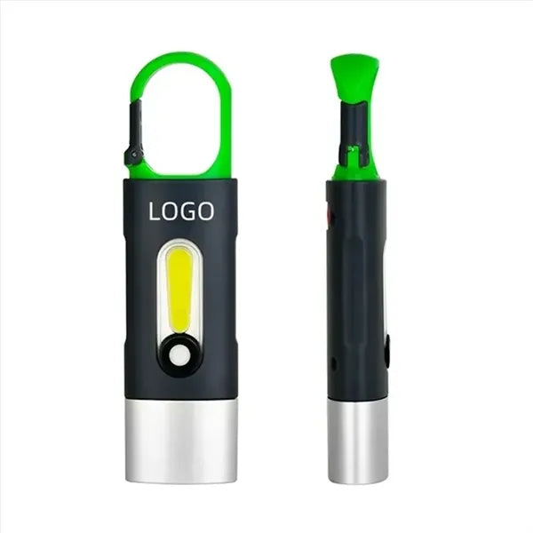 Mini Rechargeable LED Flashlight With Side Light