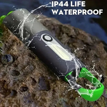 Mini Rechargeable LED Flashlight With Side Light