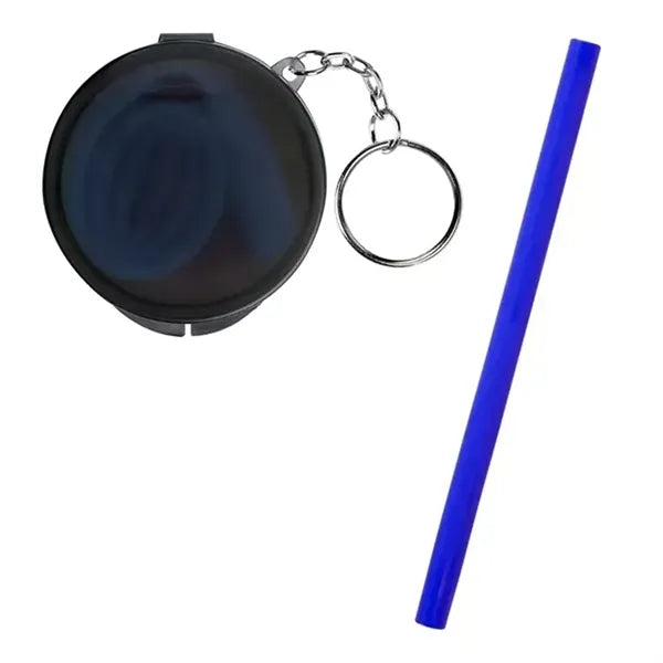 Silicone Straw with Case