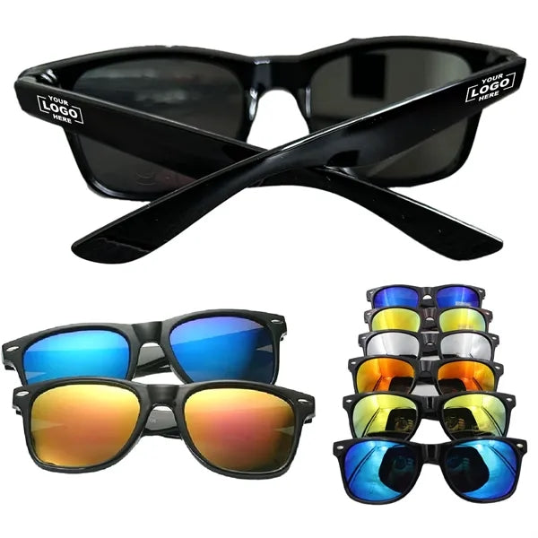 Retro Classic Sunglasses Unisex Polarized Color Mirror Lens