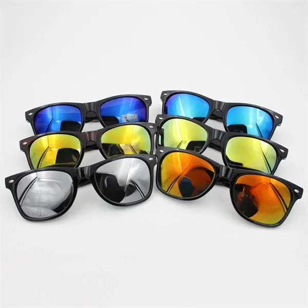 Retro Classic Sunglasses Unisex Polarized Color Mirror Lens