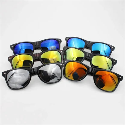 Retro Classic Sunglasses Unisex Polarized Color Mirror Lens