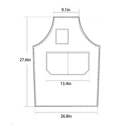 Chef  For Men And Women Cotton Canvas Aprons