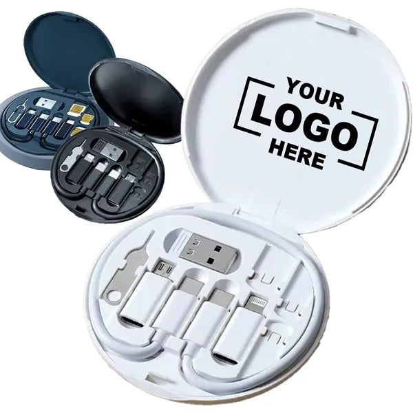 USB Adapter Kit ,Multi-Type Charging Cable Case Card