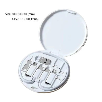 USB Adapter Kit ,Multi-Type Charging Cable Case Card