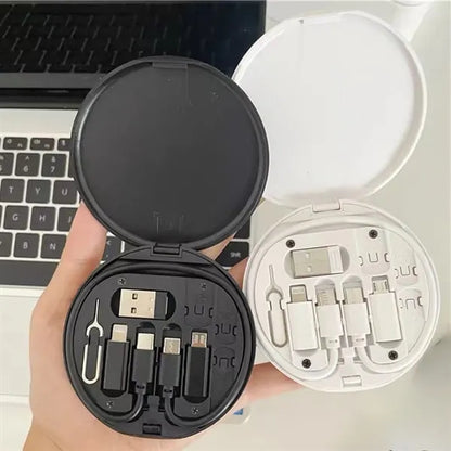 USB Adapter Kit ,Multi-Type Charging Cable Case Card