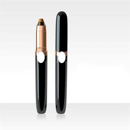 Rechargeable Hair Trimmer- Brow Shaper With Dual Blade