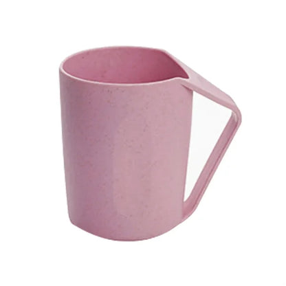 Eco-Friendly Wheat Straw Toothbrush Cup