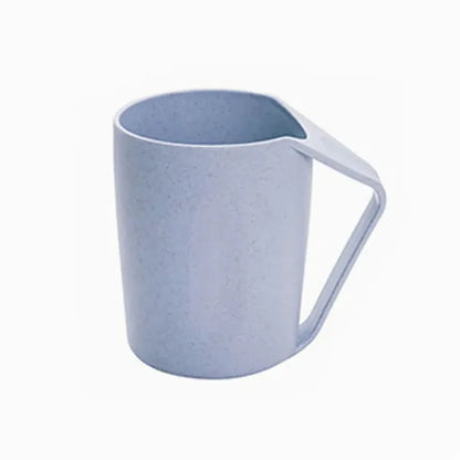Eco-Friendly Wheat Straw Toothbrush Cup
