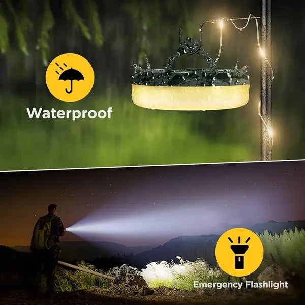8 Meter 4 In 1 Outdoor Waterproof Camping String Lights